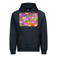 Navy colourful pumpkin background Urban Hoodie - AdoDesignShop