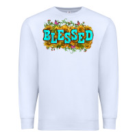 White western blessed Premium Sweatshirt - Zillion Design Studio