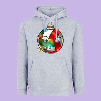 Christmas  Volleyball Heavyweight Hoodie Designed By Zillion Design Studio
