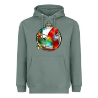 Sage christmas  volleyball Heavyweight Hoodie - Zillion Design Studio