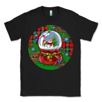Black snow globe christmas ornament Classic Tee - BundleAndBundleShop