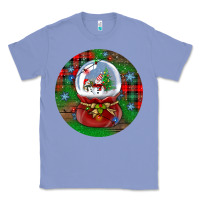 Colony Blue snow globe christmas ornament Classic Tee - BundleAndBundleShop