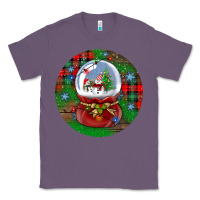 Lavender snow globe christmas ornament Classic Tee - BundleAndBundleShop