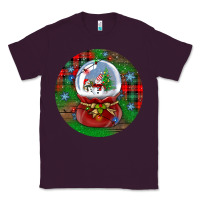 Plum snow globe christmas ornament Classic Tee - BundleAndBundleShop