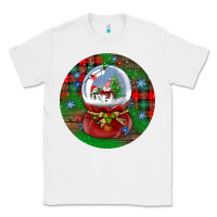 White snow globe christmas ornament Classic Tee - BundleAndBundleShop