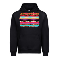 Black aztec western leopard cowhide background Urban Hoodie - AdoDesignShop