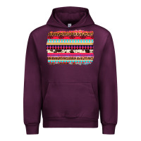 Mauve Wine aztec western leopard cowhide background Urban Hoodie - AdoDesignShop