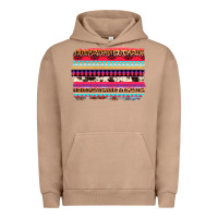 Pigment Burro aztec western leopard cowhide background Urban Hoodie - AdoDesignShop
