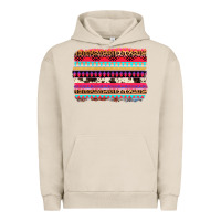 Pigment French Oak aztec western leopard cowhide background Urban Hoodie - AdoDesignShop