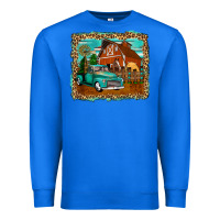 True Royal rustic country barn Premium Sweatshirt - Zillion Design Studio
