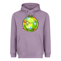 Lavender christmas  tennis Heavyweight Hoodie - Zillion Design Studio