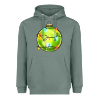 Sage christmas  tennis Heavyweight Hoodie - Zillion Design Studio