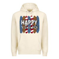 Tofu happy 4th of july brushstrokes Premium Hoodie - BundleAndBundleShop