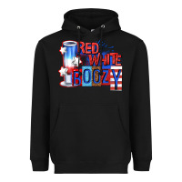Black red white boozy billie wilder Heavyweight Hoodie - texasbilliewilder