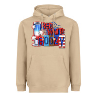 Mushroom red white boozy billie wilder Heavyweight Hoodie - texasbilliewilder