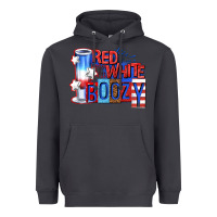 Smoke red white boozy billie wilder Heavyweight Hoodie - texasbilliewilder