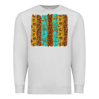 Dove Grey Western Brushstrokes Premium Sweatshirt - texasbilliewilder