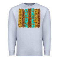 Heather Grey Western Brushstrokes Premium Sweatshirt - texasbilliewilder