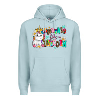 Blue Mist sparkle like a unicorn Premium Hoodie - AdoDesignShop