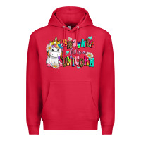 Cardinal sparkle like a unicorn Premium Hoodie - AdoDesignShop