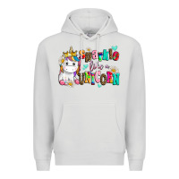 Dove Grey sparkle like a unicorn Premium Hoodie - AdoDesignShop