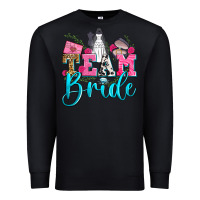 Black team bride Premium Sweatshirt - Zillion Design Studio