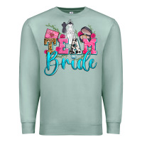Seafoam team bride Premium Sweatshirt - Zillion Design Studio