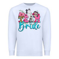 White team bride Premium Sweatshirt - Zillion Design Studio