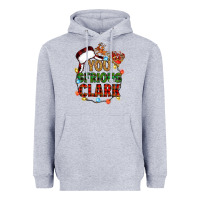Heather Grey you serious clark Heavyweight Hoodie - Zillion Design Studio