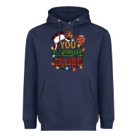 Navy you serious clark Heavyweight Hoodie - Zillion Design Studio