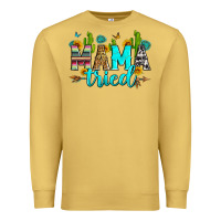 Antique Gold mama tried Premium Sweatshirt - Zillion Design Studio