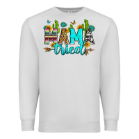Dove Grey mama tried Premium Sweatshirt - Zillion Design Studio