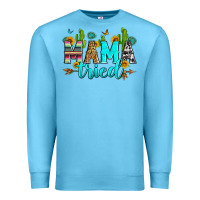 Ocean Blue mama tried Premium Sweatshirt - Zillion Design Studio