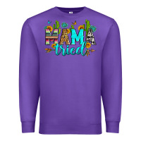 Purple mama tried Premium Sweatshirt - Zillion Design Studio