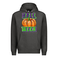 Charcoal Heather hall o ween Premium Hoodie - JahusDesignShop