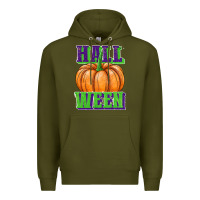 Army Green hall o ween Premium Hoodie - JahusDesignShop