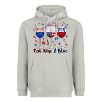 Moon Dust red wine and blue wine glasses Heavyweight Hoodie - texasbilliewilder
