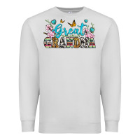 Dove Grey great grandma Premium Sweatshirt - Zillion Design Studio