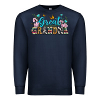 Navy great grandma Premium Sweatshirt - Zillion Design Studio