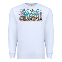 White great grandma Premium Sweatshirt - Zillion Design Studio