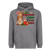 Storm gingerbread wishes and cocoa kisses Heavyweight Hoodie - Zillion Design Studio