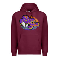 Burgundy boo y'all Premium Hoodie - JahusDesignShop