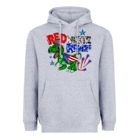 Heather Grey red white rawr billie wilder Heavyweight Hoodie - texasbilliewilder