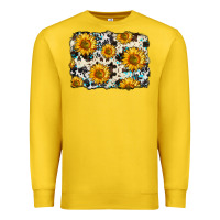 Lemon cowhide sunflower pattern Premium Sweatshirt - Zillion Design Studio
