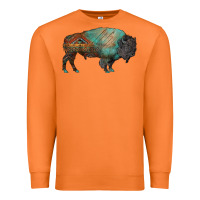 Carrot aztec bison Premium Sweatshirt - RanaPortraitStore
