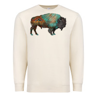 Sandshell aztec bison Premium Sweatshirt - RanaPortraitStore