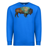 True Royal aztec bison Premium Sweatshirt - RanaPortraitStore