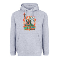 Heather Grey retro freedom rocks billie wilder Heavyweight Hoodie - texasbilliewilder