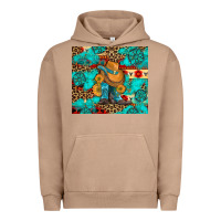 Pigment Burro cowboy boots with turquoise and aztec Urban Hoodie - Artiststas
