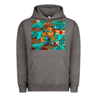 Pigment Tornado cowboy boots with turquoise and aztec Urban Hoodie - Artiststas